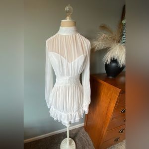 Bridal Long sleeve Dress